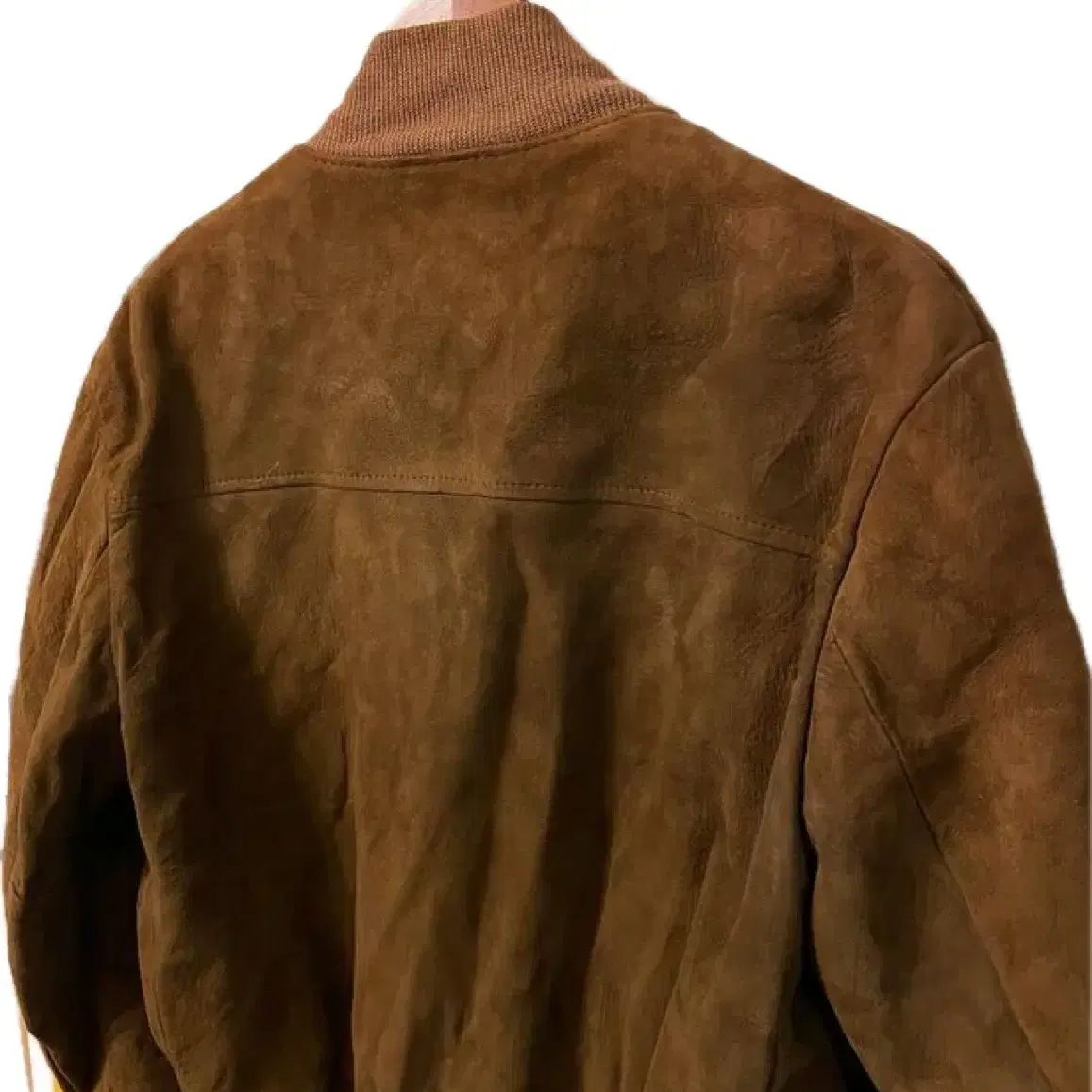 Brown Suede Leather Jacket