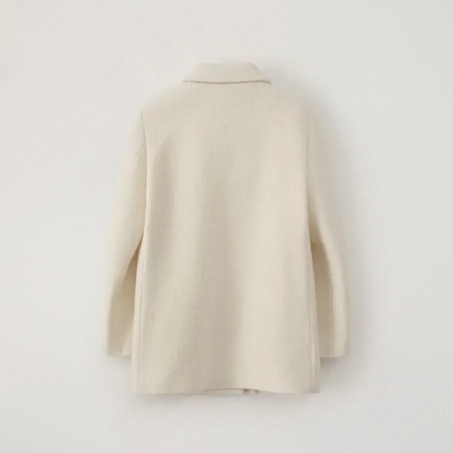 이아 BOUCLE OVERSIZED TWEED JACKET (IVORY)