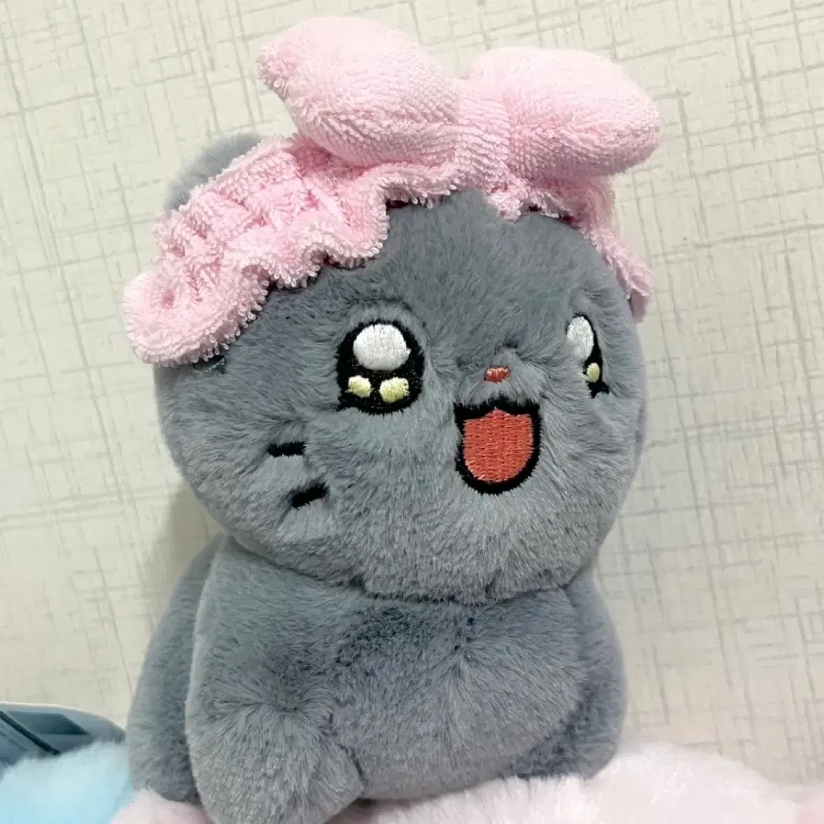 냐한남자 고양이 인형 꼬질이 영철 키링 정품 12cm