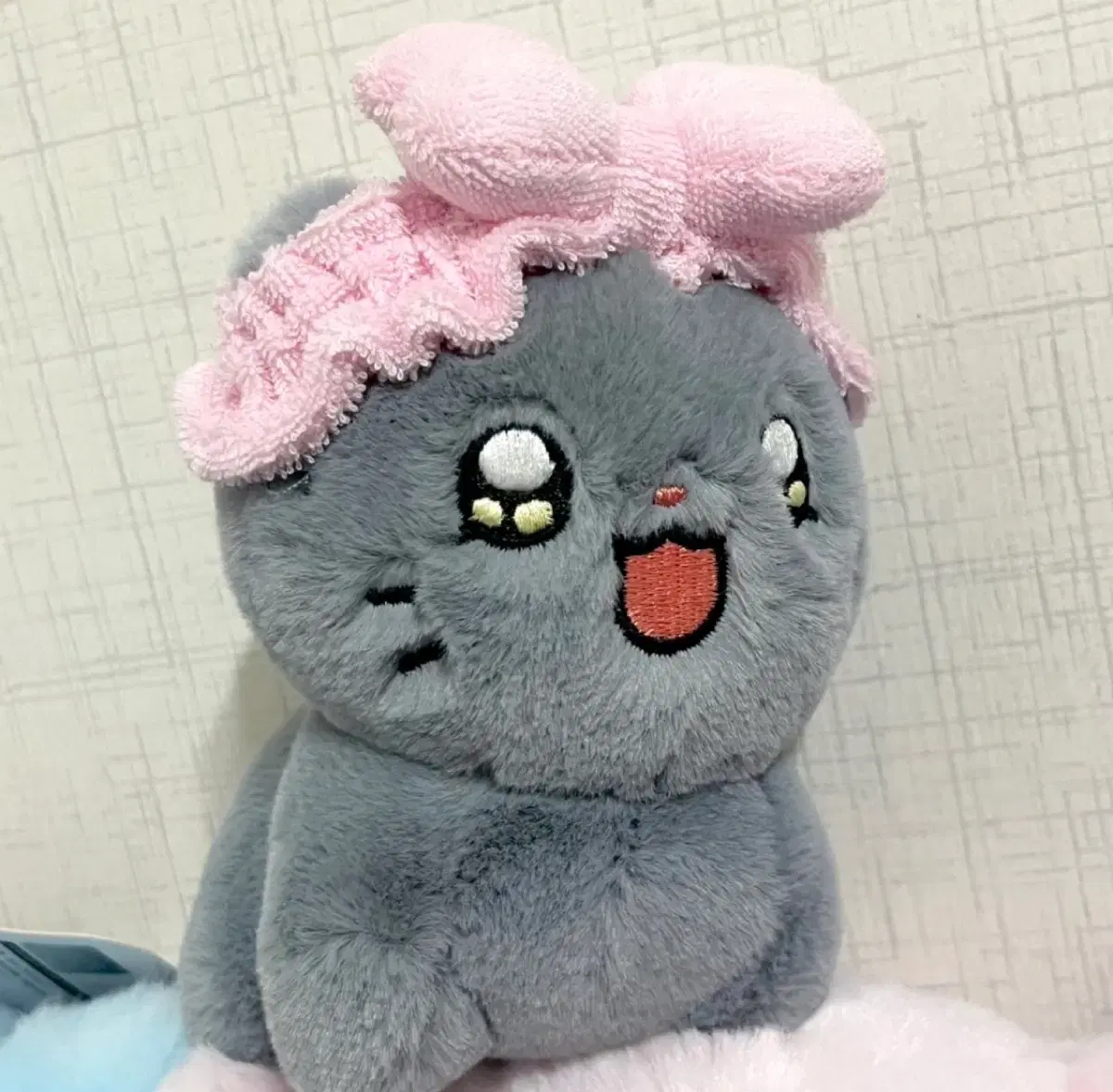 냐한남자 고양이 인형 꼬질이 영철 키링 정품 12cm