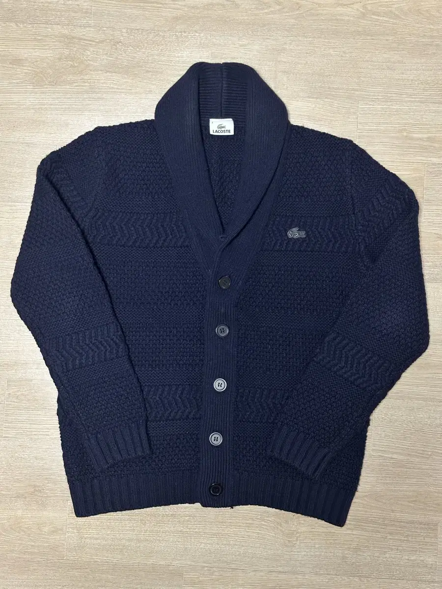 [100] 라코스테 Lacoste 숄카라 가디건