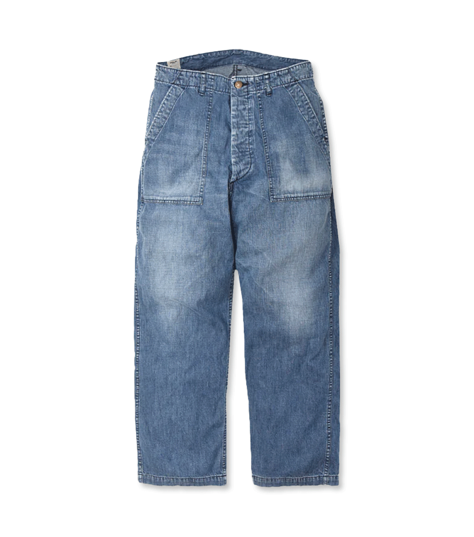 풀카운트 DENIM UTILITY TROUSERS 'INDIGO' 32사