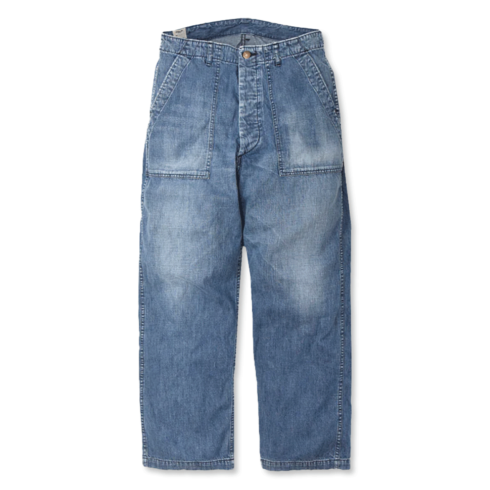 풀카운트 DENIM UTILITY TROUSERS 'INDIGO' 32사