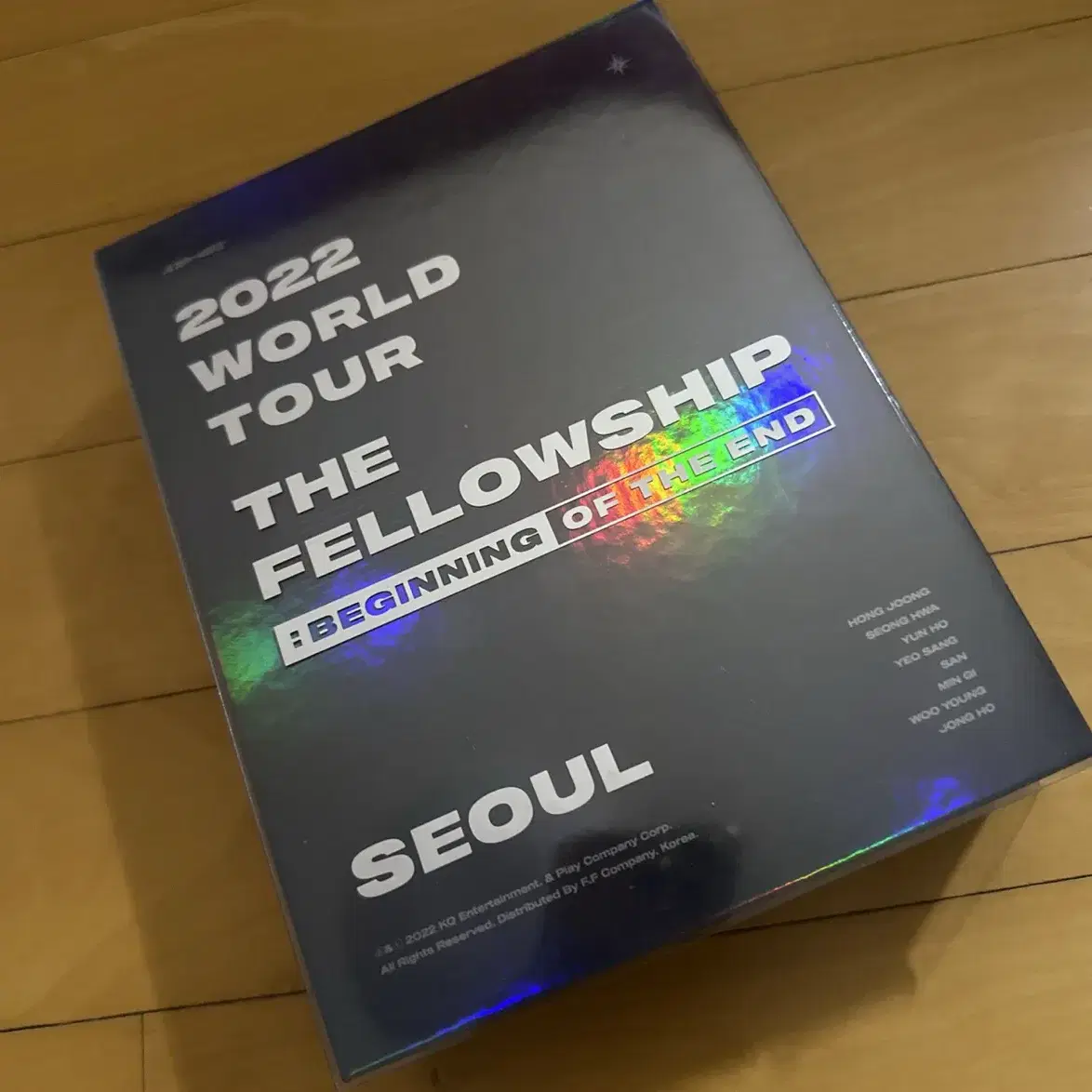 에이티즈 2022 월드투어 DVD 판매