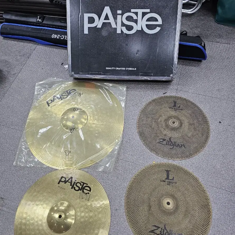 리얼드럼심벌  질젼 하이햇 paiste 크래쉬 라이드