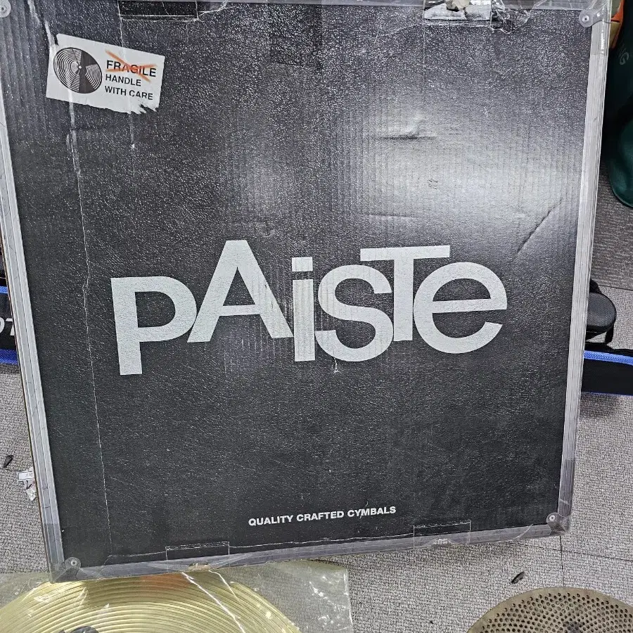 리얼드럼심벌  질젼 하이햇 paiste 크래쉬 라이드