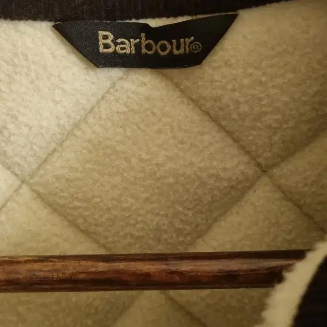 Barbour 데브론 자켓 기모버전 올리브 UK8