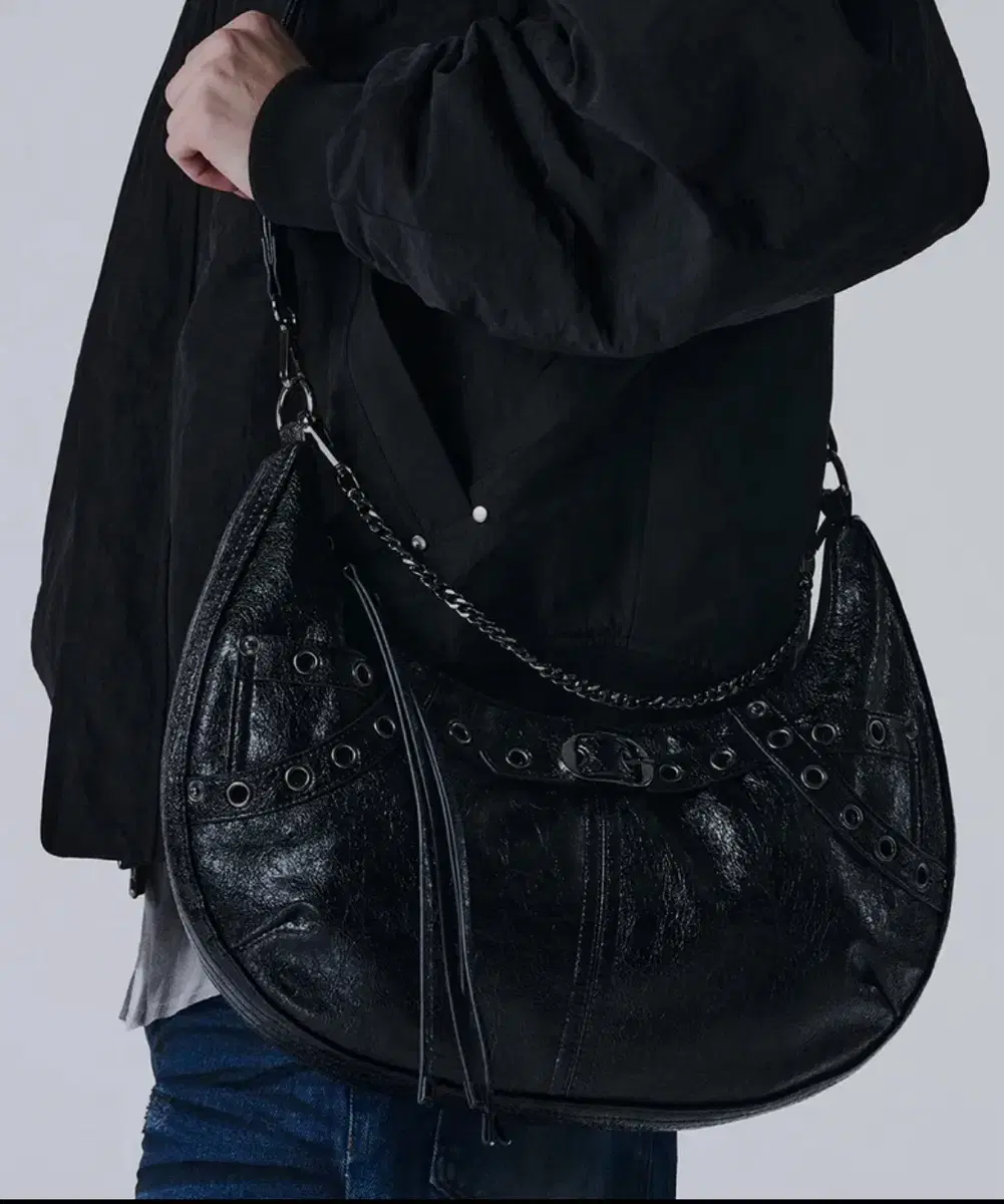 Maison Minee Ailette Leather Saddle Bag