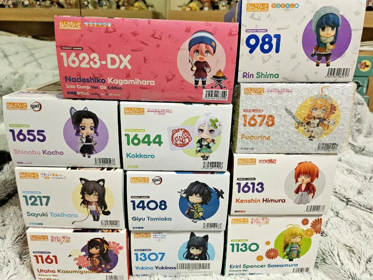 Selling 12 unsealed, brand new, unopened Nendoroids (authentic seller with no fraud).