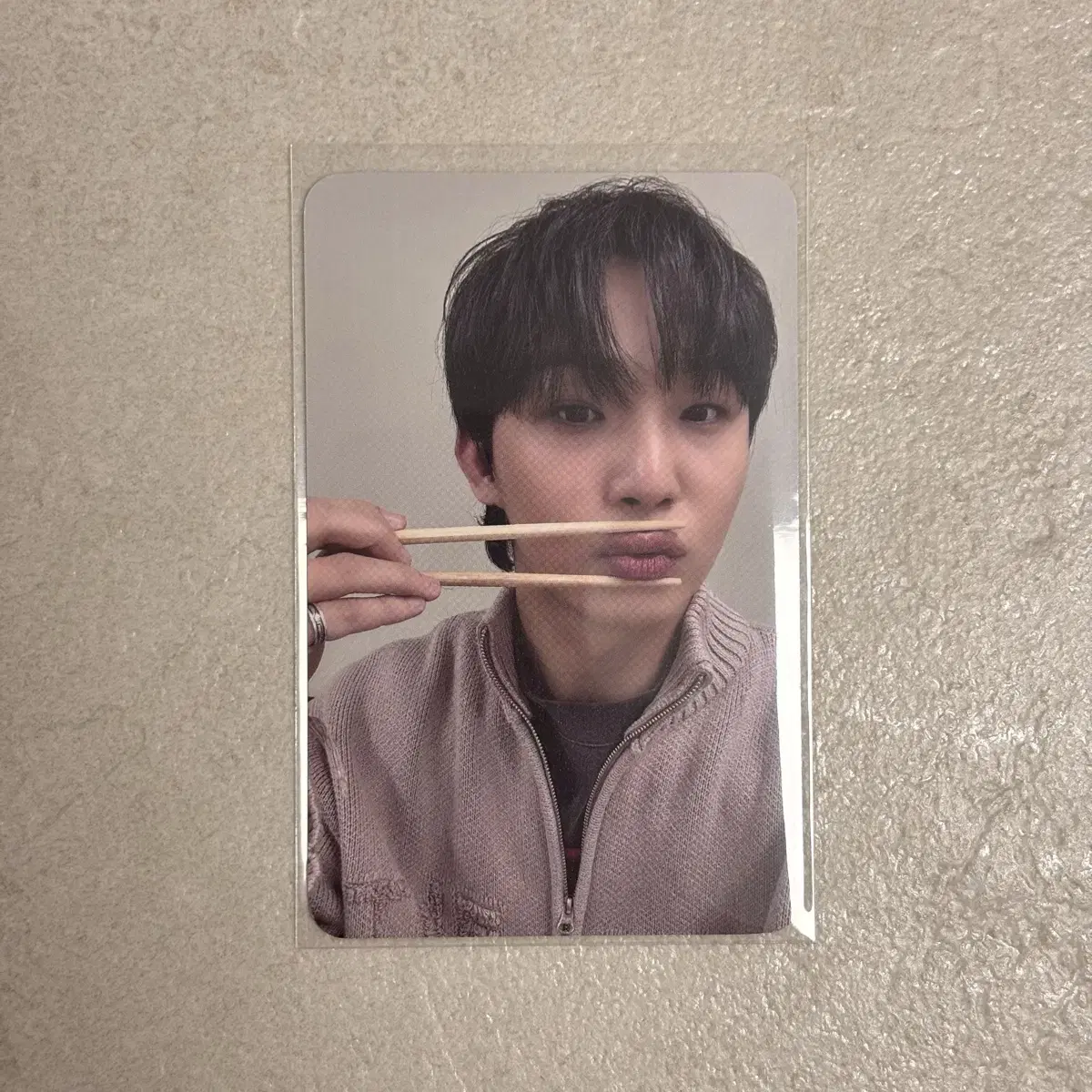 BTOB lim hyunsik LP ktown4u video call event unreleased photocard [Do you eat a lot?]