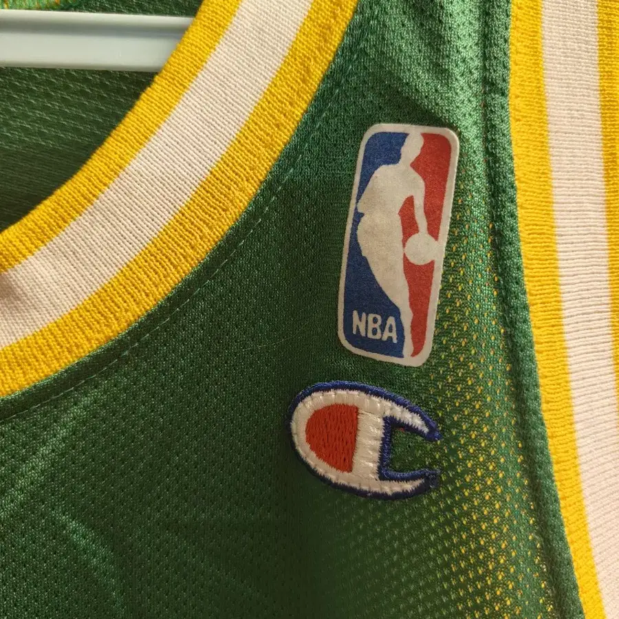 Shawn Kemp sonics NBA 져지 유니폼 챔피온 빈티지 S