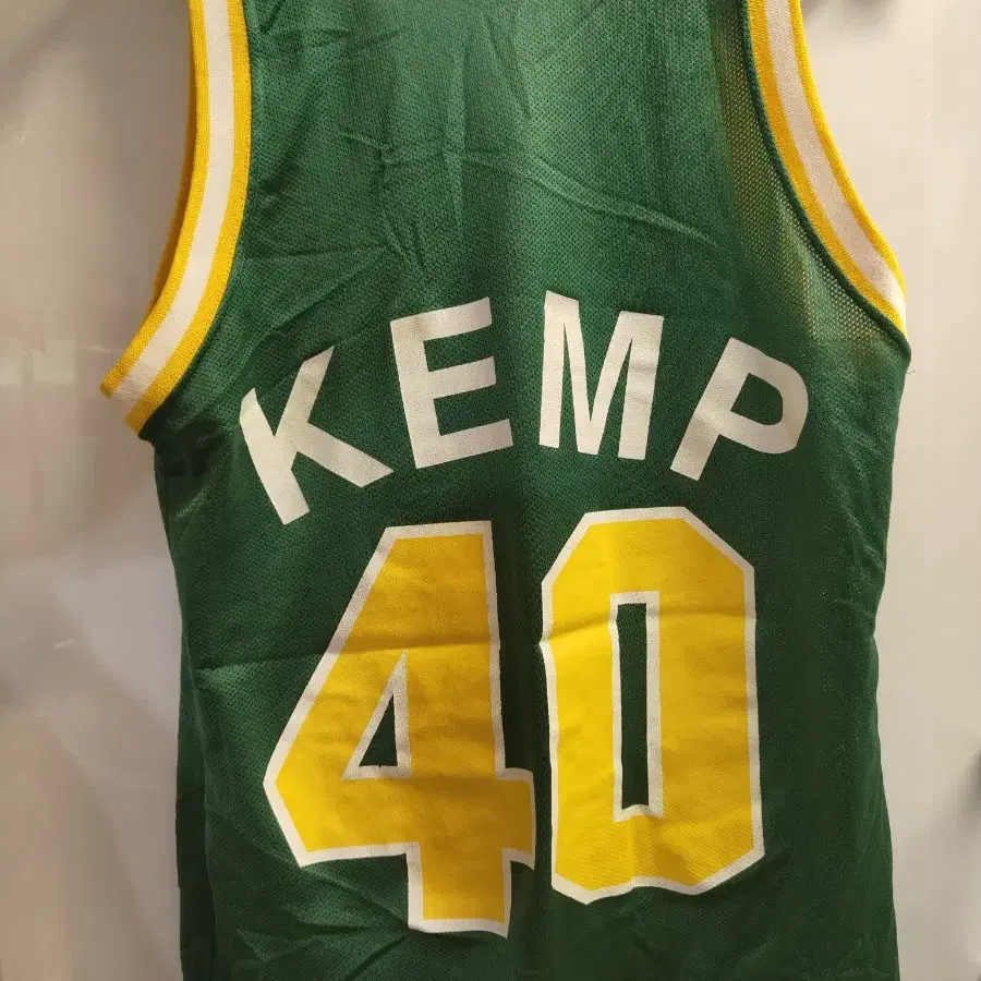 Shawn Kemp sonics NBA 져지 유니폼 챔피온 빈티지 S