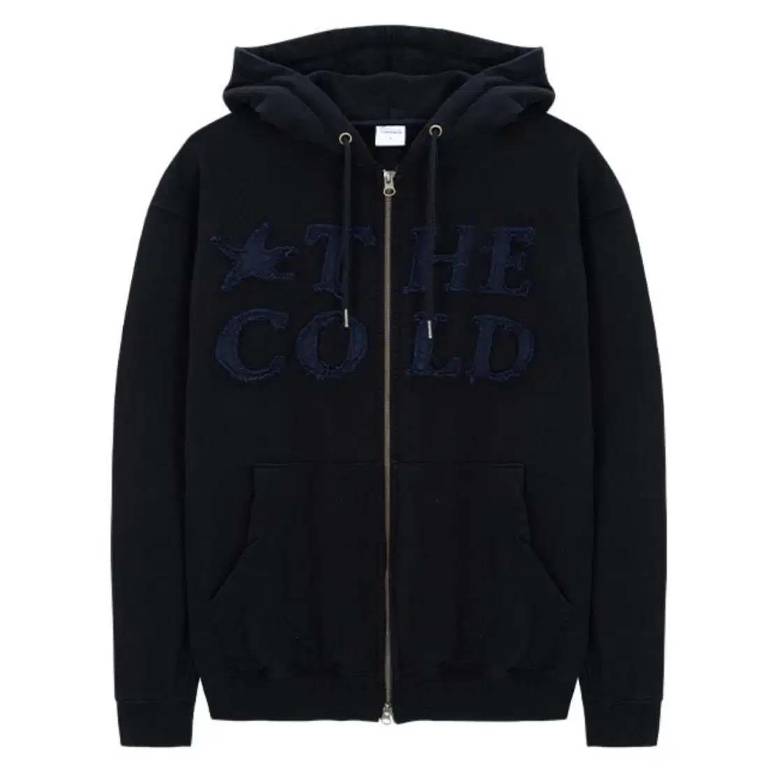 더콜디스트모먼트 집업TCM the cold hooded zip-up 블랙