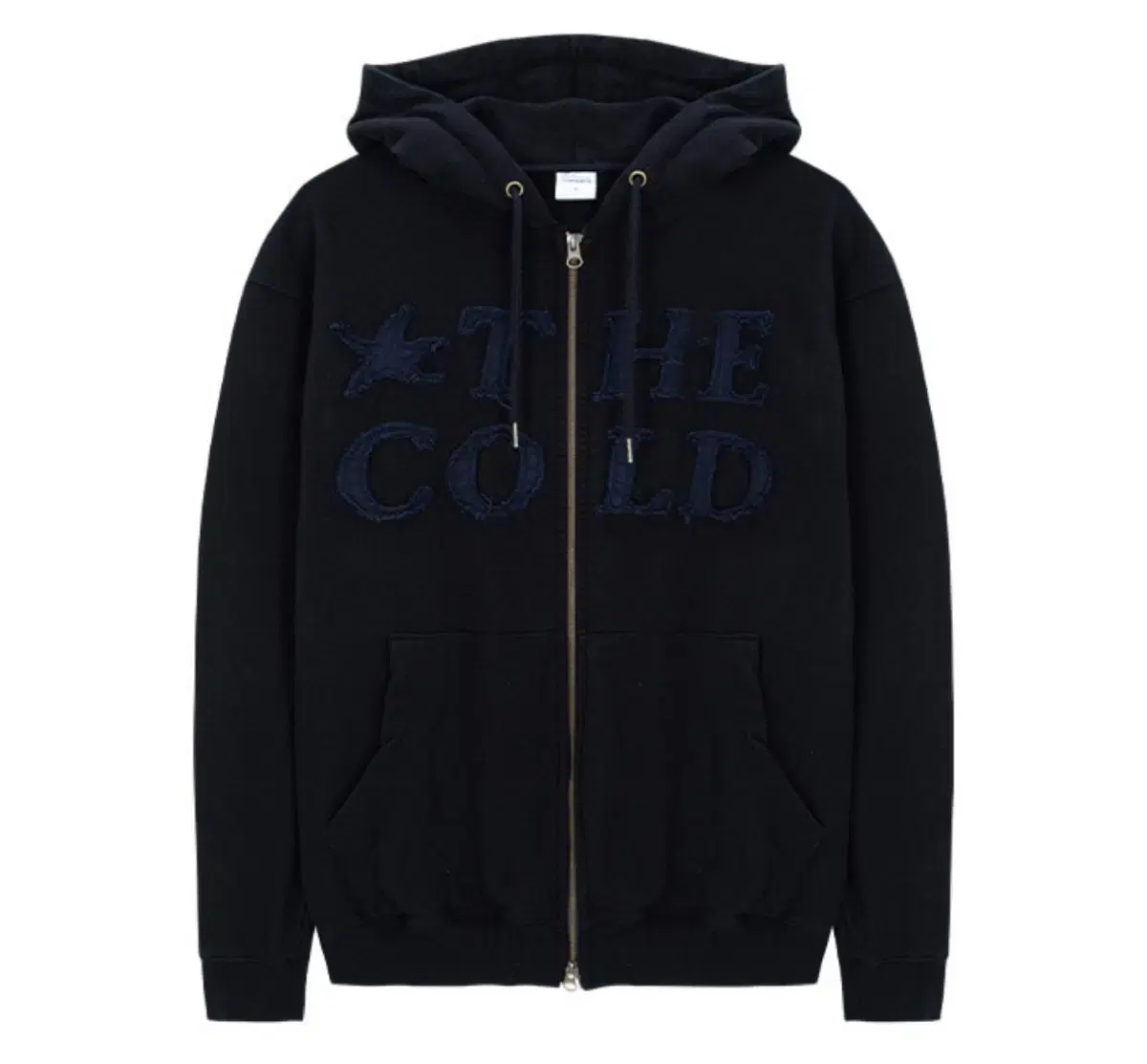 더콜디스트모먼트 집업TCM the cold hooded zip-up 블랙