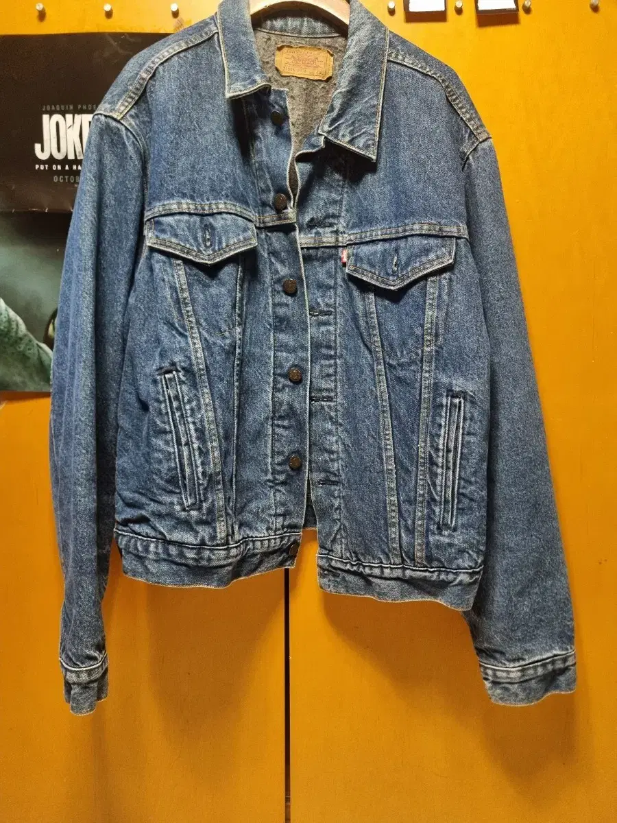 80's Levis 71506-0316 Blanket Lined Deni