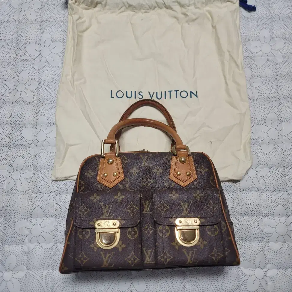 LOUIS VUITTON. 루이뷔통. 맨하탄 PM 토드가방.M40026.