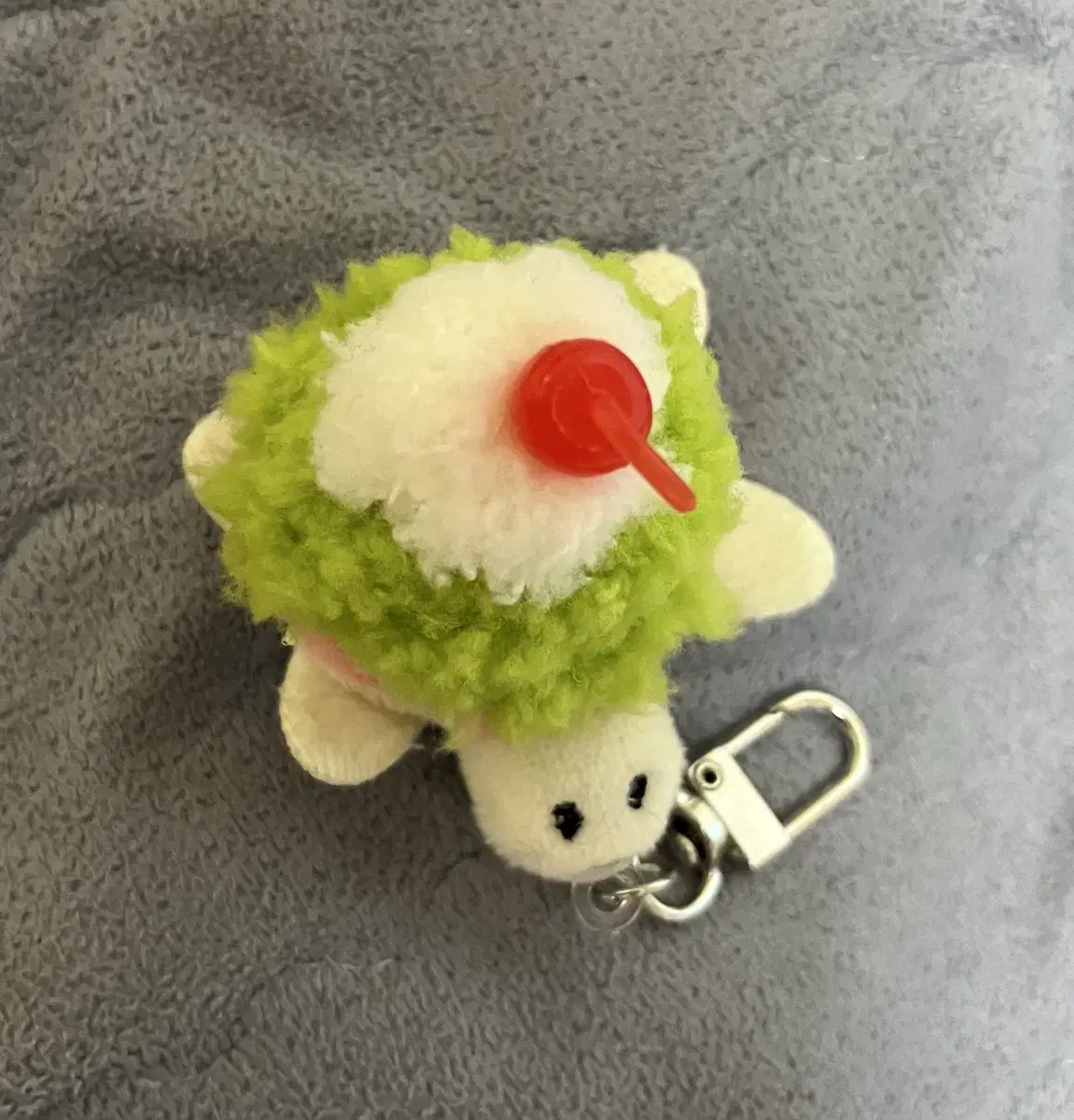 Melon soda turtle doll keyring