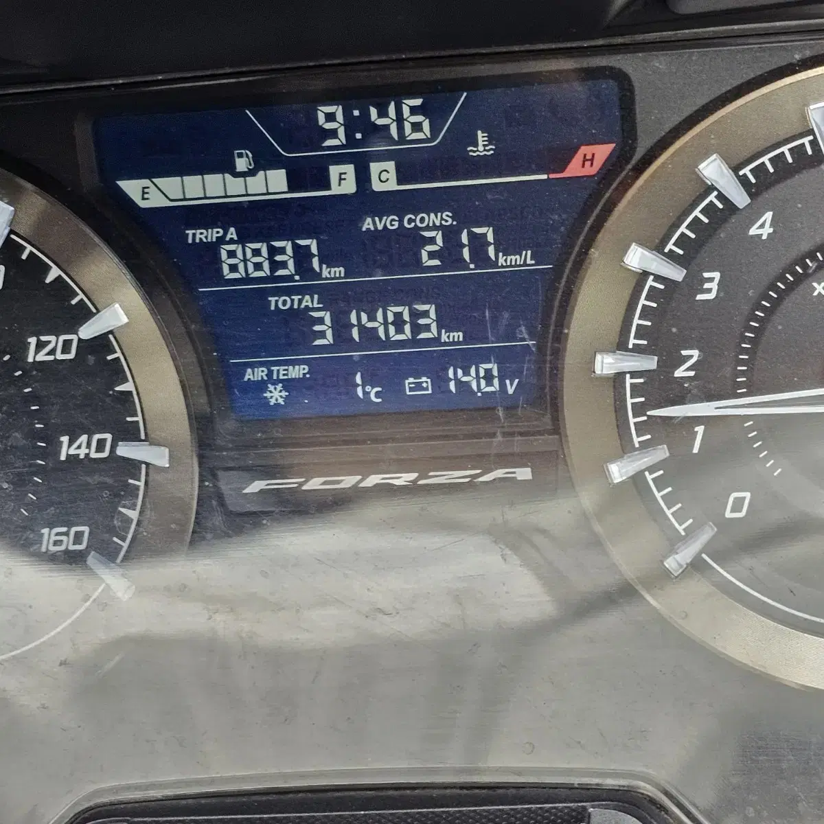 포르자350 21년식 31000km 풀옵션 390만원 판매합니다!