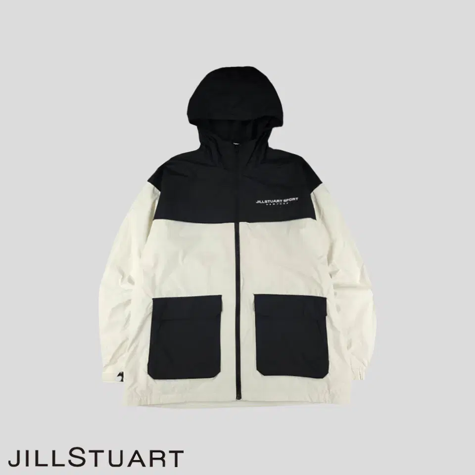 JILLSTUART SPORT 질스튜어트 스포츠 블랙 화이트 투포켓 하이