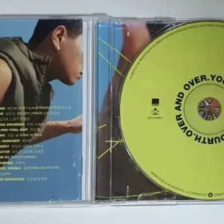 유승준 4집 Over And Over 앨범 시디 CD