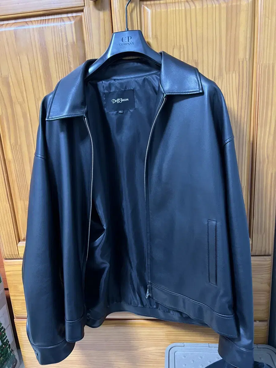 DOPE JAYSON Vegan Leather Jacket XL (105)