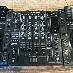 Pioneer CDJ-2000 (2대) / 믹서 DJM-850