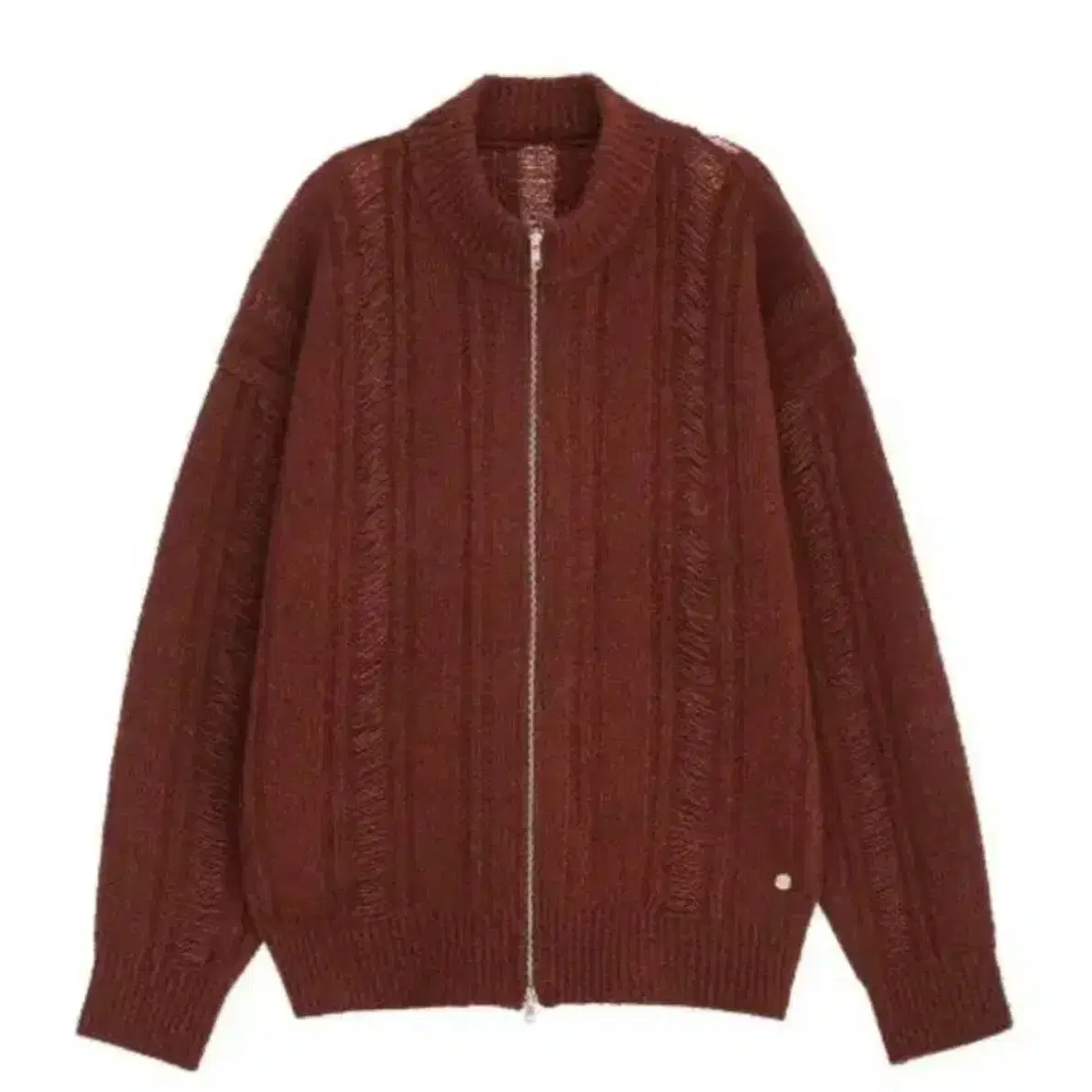 [2] MMGL Wavy zip up Cardigan