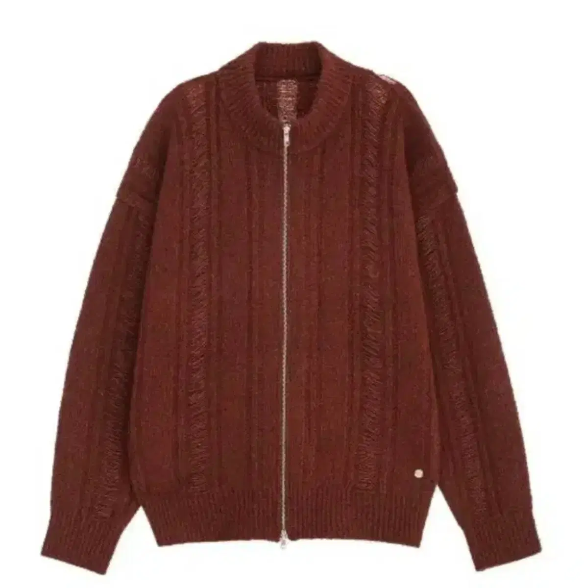 [2] MMGL Wavy zip up Cardigan