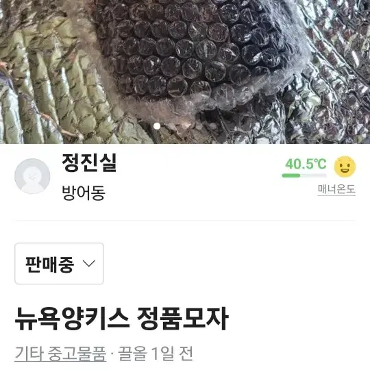 뉴욕양키스 모자