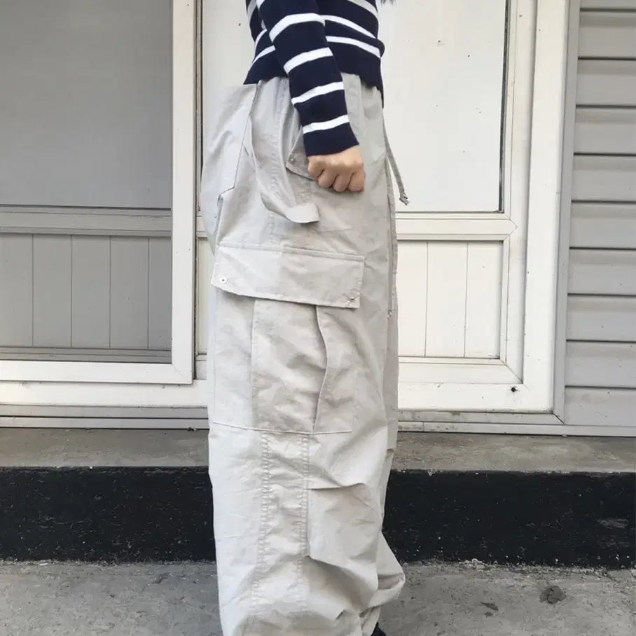 beige cargo pants