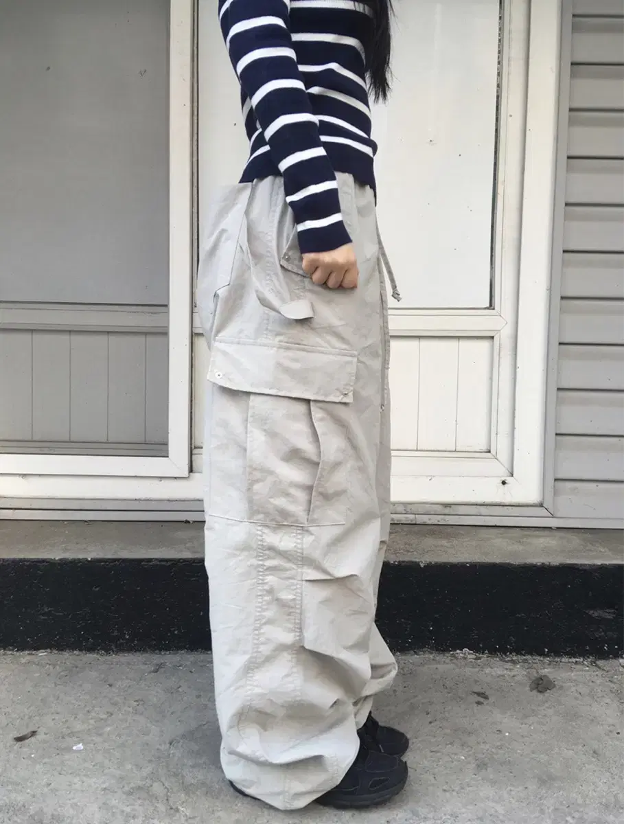 beige cargo pants