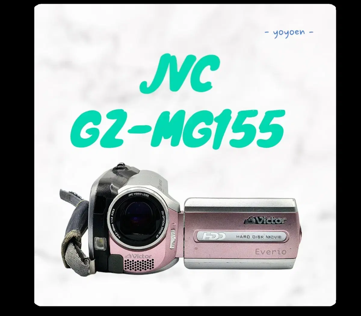 JVC GZ-MG155 빈티지캠코더 [ 할인상품 ]