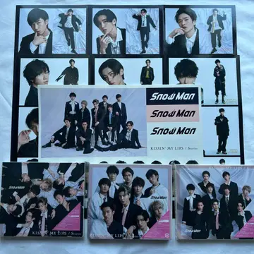 Snow Man KISSIN MY LIPS 3가지 형태 혜택 포함
