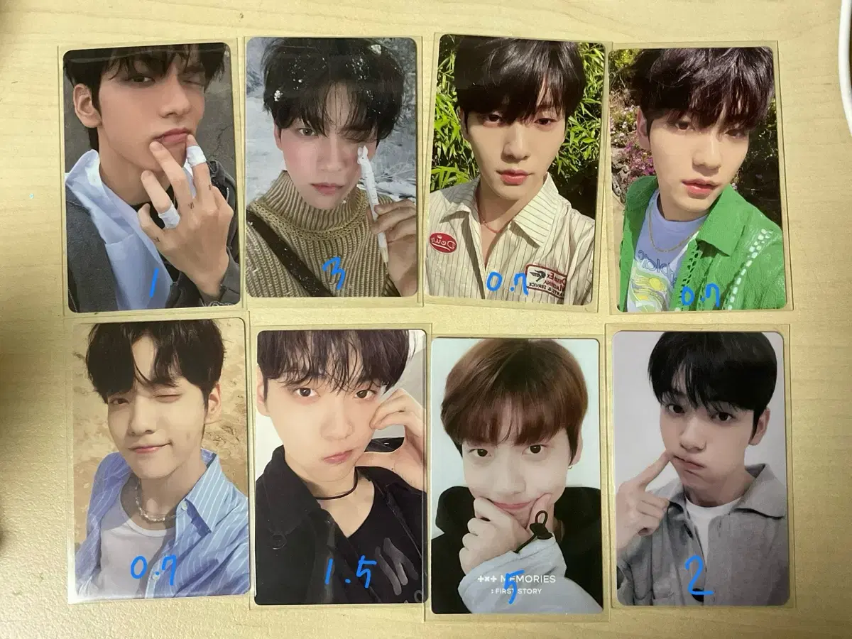 txt soobin photocard wts