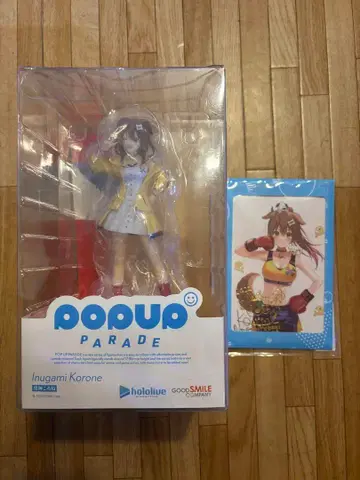 이누가미 코로네 엽서 피규어