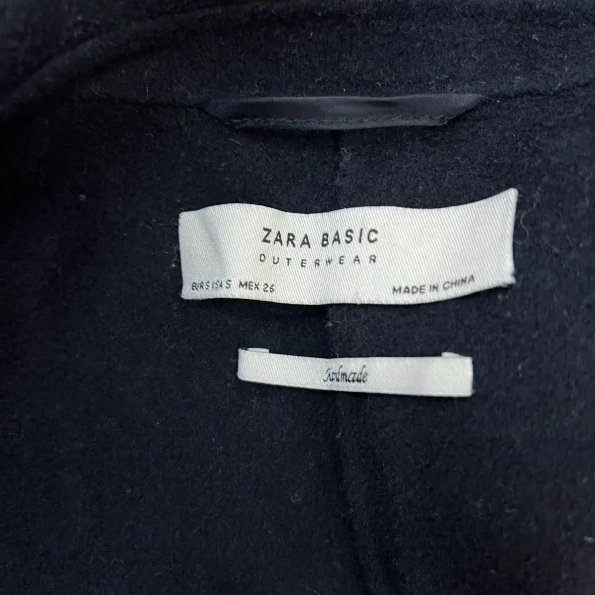 S) ZARA 자라 울 코트