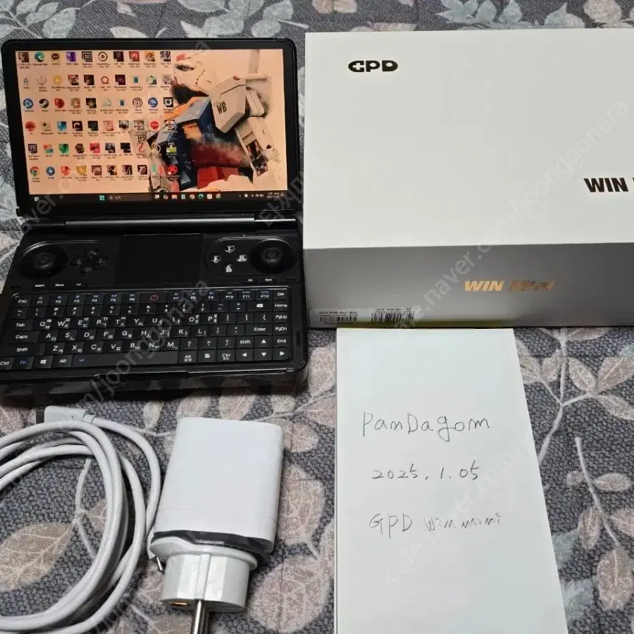 UMPC GPD win mini 휴대용 포켓 PC 노트북 팝니다.