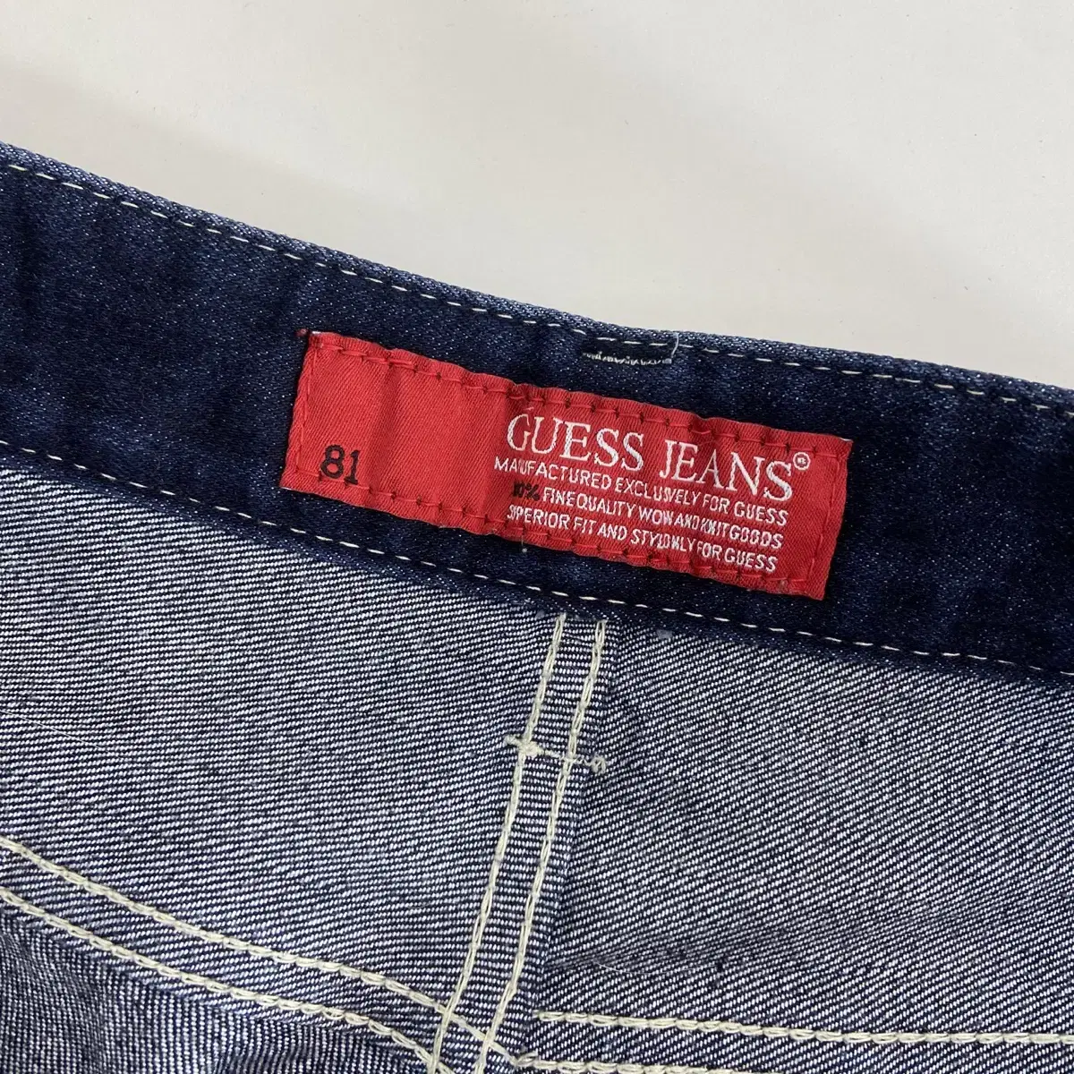 게스 청바지 스트레이트 핏 W32 Guess Jeans