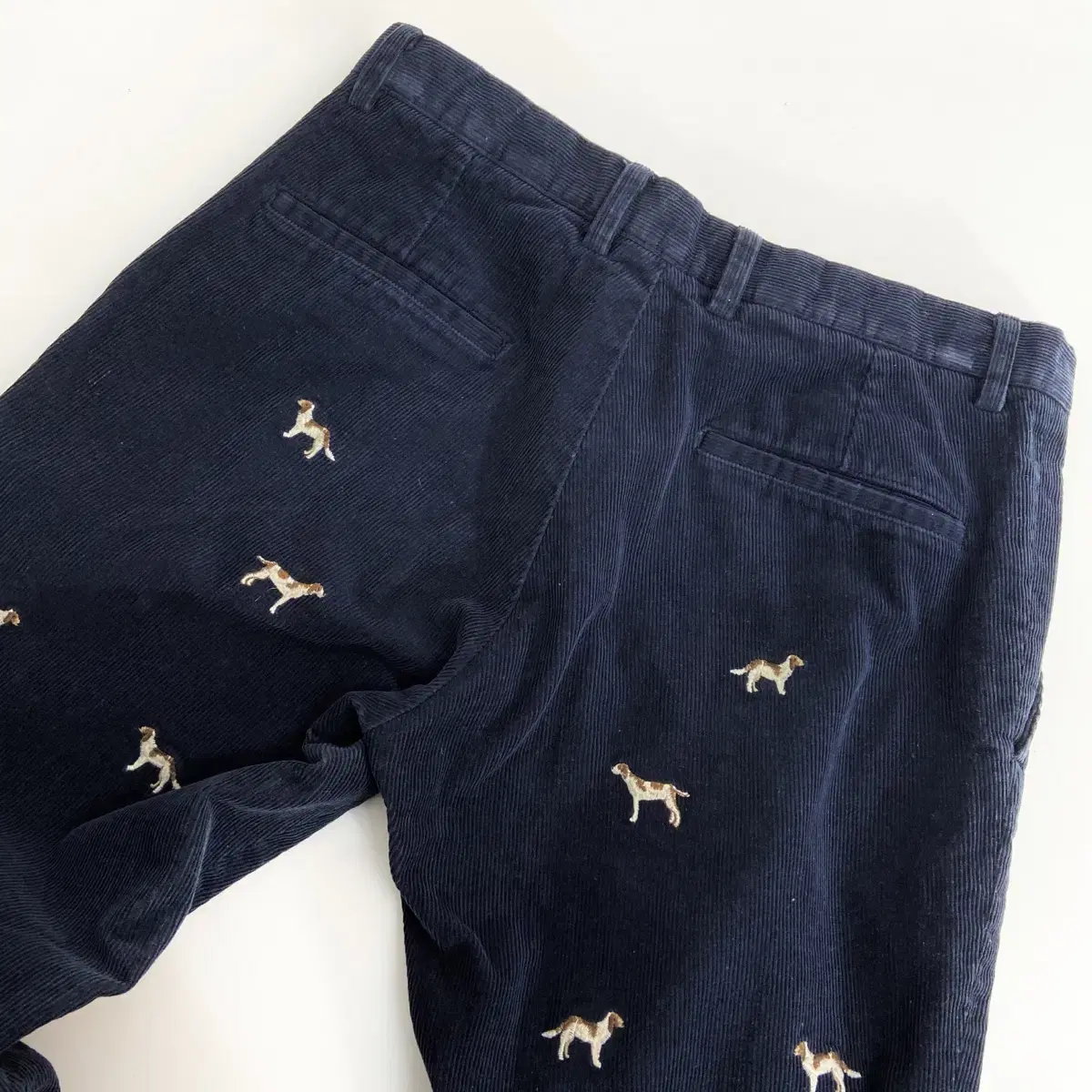 강아지 자수 코듀로이 팬츠 W30 Dog Embroidered Cordu