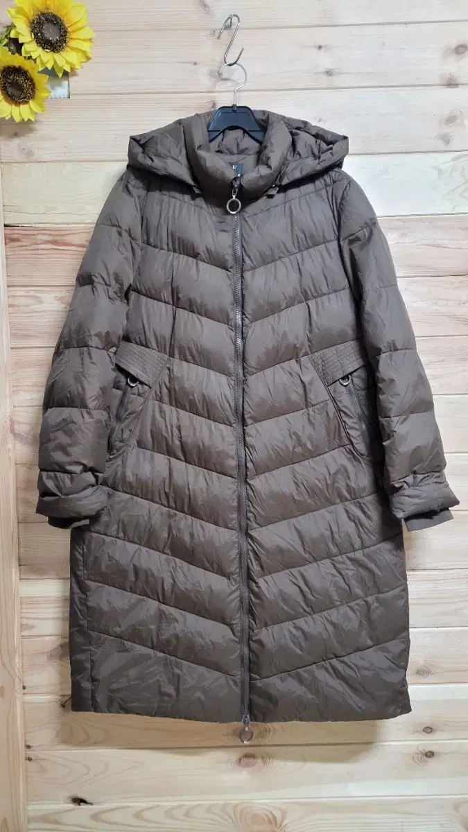 NnF Hooded Long Padded Jacket