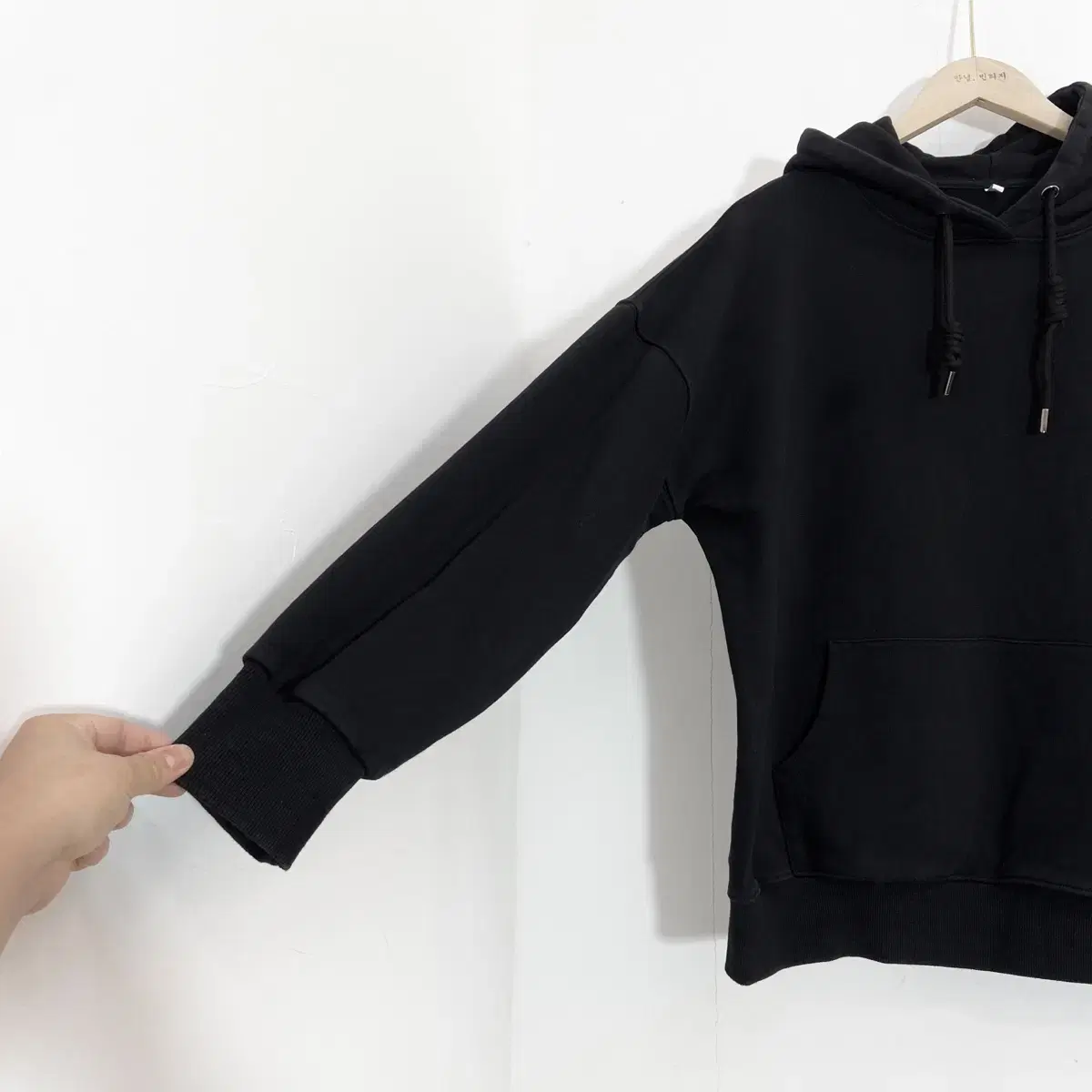 검정 후드티 Size XL(105) Black Hoody