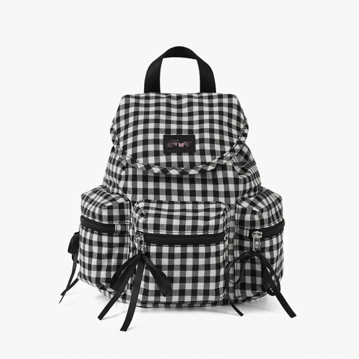 페넥 체크 백팩 BERRY POCKET BACKPACK