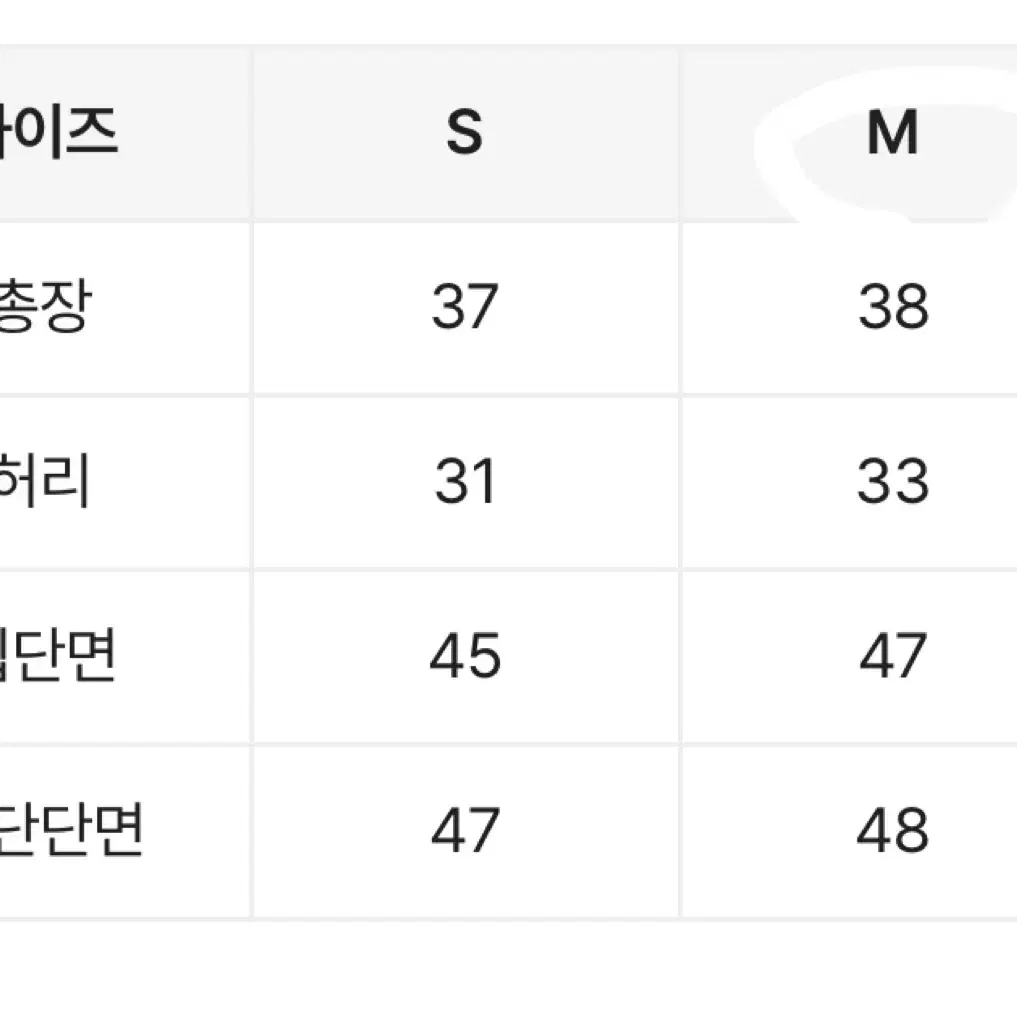 에이블리 청치마 진청 새거 m