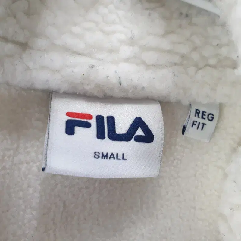 F3636 FILA 남S REG FIT 양털 뽀글이 자켓/더크