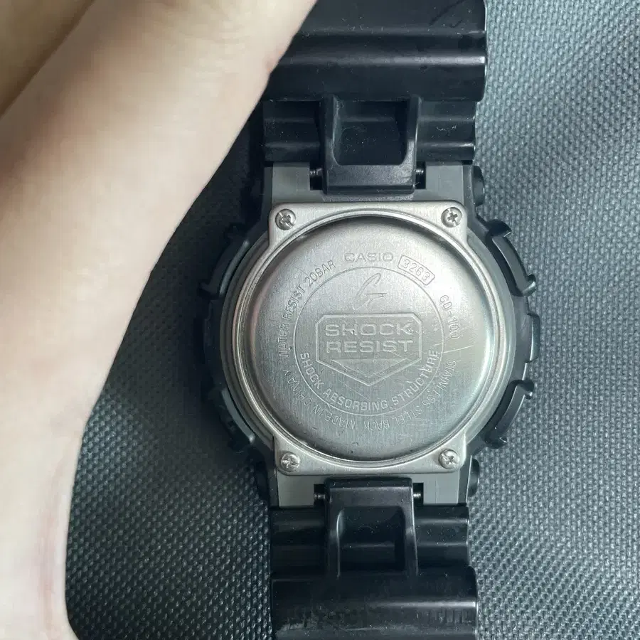 지샥(g-shock) gd-100 3263 빅페이스