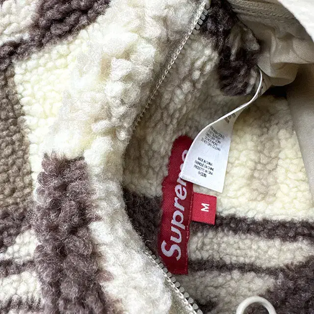 SUPREME 22FW 슈프림 리버시블 플리스 자켓