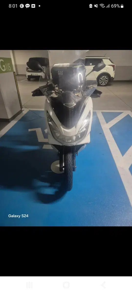 pcx 18년식 배달세팅