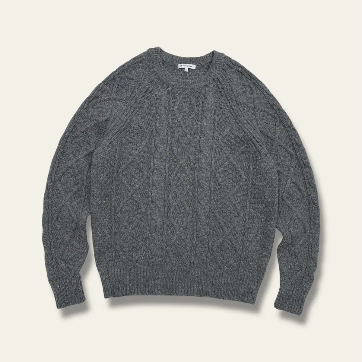 Global work aran knit