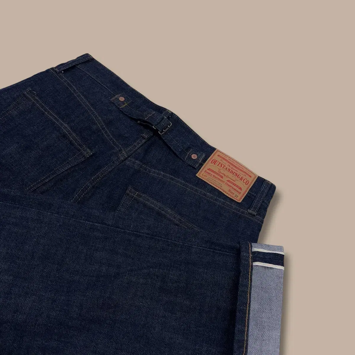 Outstanding selvedge denim pants