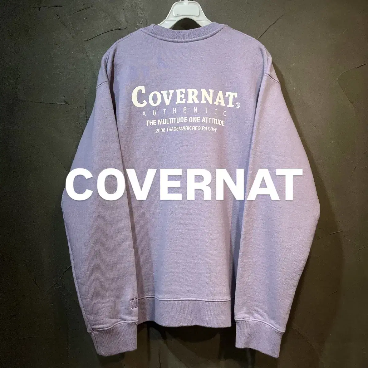 [S] COVERNAT 커버낫 스웻 셔츠